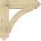 Ekena Millwork Thorton Arts & Crafts Rough Sawn Bracket, Douglas Fir, 6"W x 30"D x 30"H BKT06X30X30THR03RDF - alternate 4